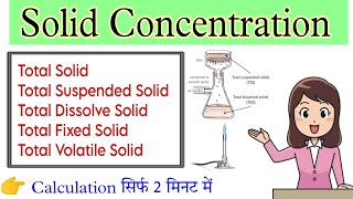 TS ! TSS ! TDS ! TFS ! TVS _ Total Solid _ Suspended, Dissolve, Fixed, Volatile Solid