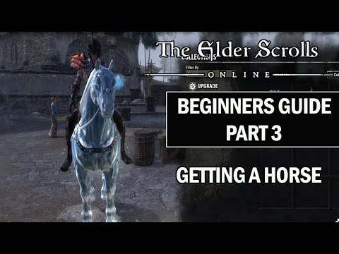 ESO Beginners Guide to Success Part 3 Getting a Horse in The Elder Scrolls Online ESO Beginners Guide to Success Part 3 Getting a Horse in The Elder Scrolls Online