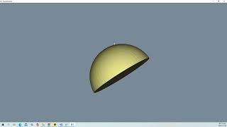 VTK Example - CappedSphere - Cxx
