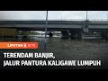 Titik Banjir di Jalur Pantura Kaligawe Semarang Lumpuh, Lalu Lintas Terganggu | Liputan 6