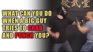 Wing chun vs Grab & Punch - Adam Chan - Kung Fu Report