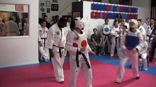 S J Kim's TKD - Women's Sparring highlights from Nov'09 and Apr'10