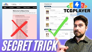 TCGplayer Mass Entry FIXED! The Secret to Completing Master Sets Quickly