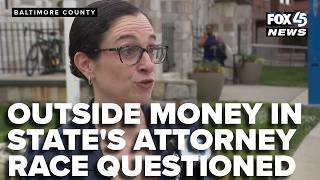 Questions emerge over outside money in Baltimore County state’s attorney race