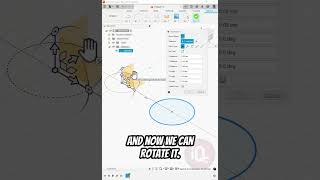 Fusion 360: Rotate set Pivot #3dprinting #fusion360tutorial #fusion360
