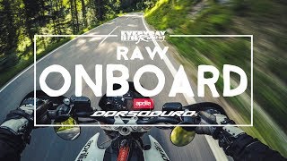 RAW ONBOARD | APRILIA DORSODURO 750 | GOPRO HERO 5 | ZOOM H1