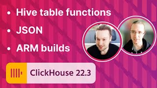 ClickHouse v22.03 Release Webinar