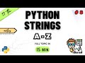 Class 11 Computer Science | Chapter 8 | Python Strings | NCERT | CBSE | ONE SHOT | PYTHON