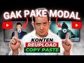 Cara Bikin Channel Reupload &  Copy Paste tanpa Modal untuk Cari uang di Youtube