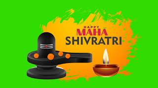 HAPPY MAHASHIVRATRI - Green Screen | Animation Video | After Effect | Creatorgs | Latest Video 2021
