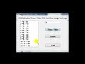 Visual C++ Multiplication Times Table Tutorial using ListBox