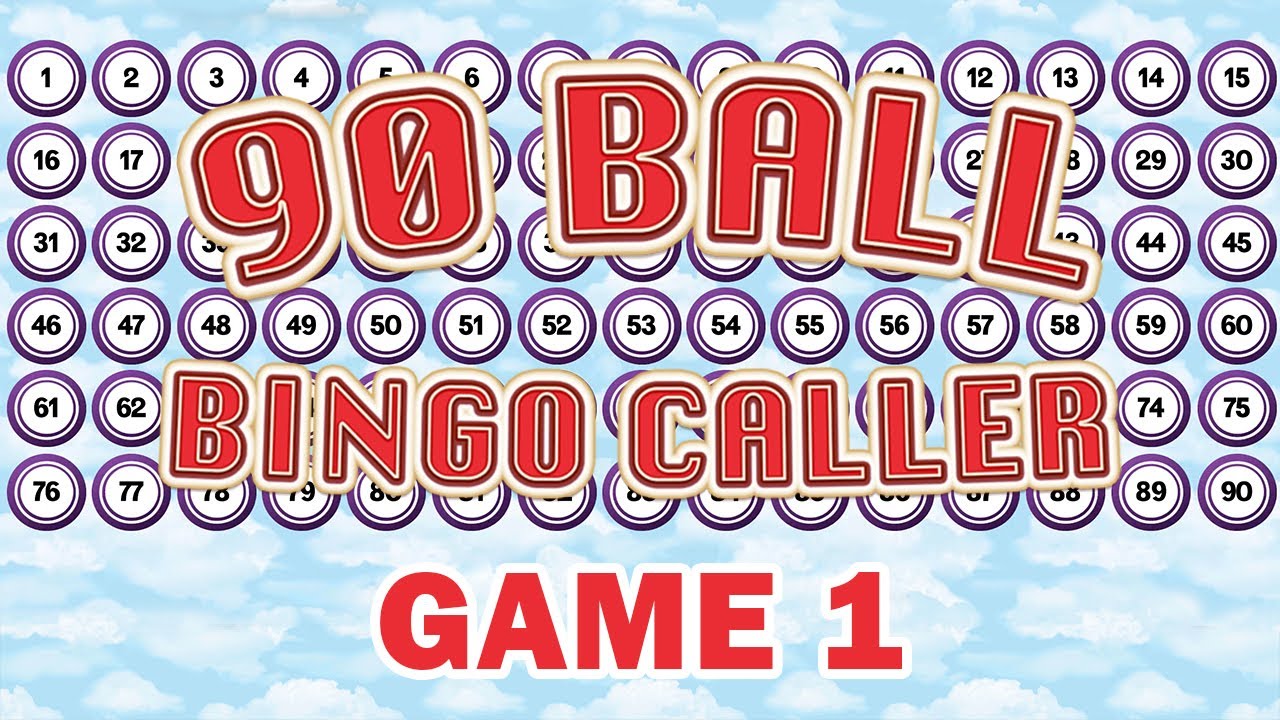 90 Ball Bingo Caller Game - Game 1 - YouTube