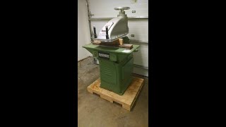 Sandt model 406 20 ton swing arm clicker press