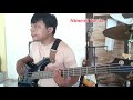 Nananalig/musicians davao on fire/ bass cover by Nimrod Tacda