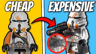 CHEAP vs EXPENSIVE LEGO Star Wars Minifigures!