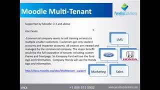 Moodle Multiple Tenant demo
