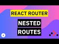Nested Routes | React Router Tutorial