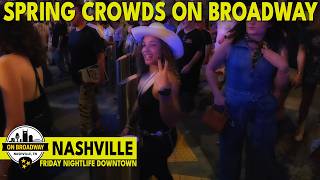 Friday Nightlife in Nashville • Pedal Taverns, Snakes, and Broadway Crowds • Streetwalkin’ Ep. 57