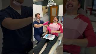 I GOT SCARED AT THE DENTIST! #shorts