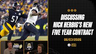 Discussing Nick Herbig's New Five Year Contract | SNR Drive (June.3) | Pittsburgh Steelers