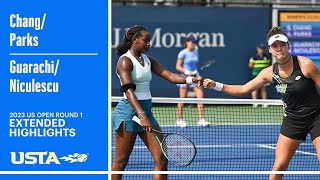 Chang/Parks vs. Niculescu/Guarachi Extended Highlights | 2023 US Open Round 1