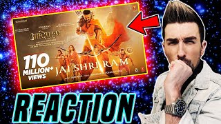 Jai Shri Ram (Hindi) Adipurush | Prabhas | Ajay-Atul, Manoj Muntashir Shukla | Om Raut | REACTION!!