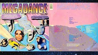 MEGADANCE - VOLUME 3 (Non Stop Mix) 2LP Set 1987 synth pop dance eurobeat hi-nrg rnb funky 80s