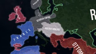 What if all The Minor Nations Disappeared in WW1? - HOI4 Timelapse