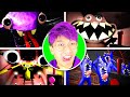 ALL GARTEN OF BANBAN CHAPTER 3 JUMPSCARES!? (LANKYBOX REACTION!)