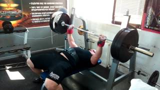 Bench press 130kg x 5