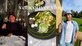 vancouver vlog | fufu cafe, sushi and shopping