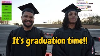 Agent and Nick attend drifting graduation ceremony!!