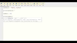 Python Tips: Your First Python Variable! #pythonprogramming #python #pythontutorial #pythonbeginner