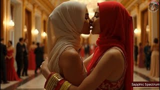 A Beautiful Moment of 2 Muslim Lesbian Celebration 💕. #MuslimLGBTQ, #LesbianLove,