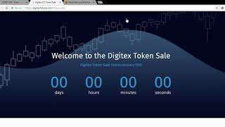 Digitex  ICO - Big ICO 2018 - Review ! -