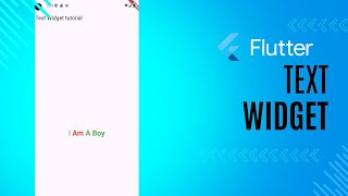 Text Widget flutter - Code With Examples.