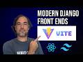 Setting up a Django project with Vite, React, and Tailwind CSS