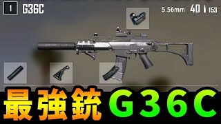 アプデ最強銃G336Cでゴミ安全地帯を打開して優勝！！！！！できるわけない【KUN】