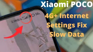 Poco Internet Settings Only Show But Not Work Fix | Xiaomi Poco M3 M4 4G+ Internet APN