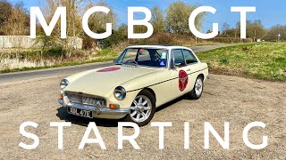 MGB GT - Finally starting the new year!