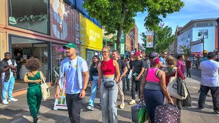 London Walk 🇬🇧 A Taste of Summer! Busy Camden Town to Trafalgar Square · 4K HDR