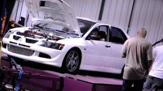 Retuned Justin's Evo RS with E85!