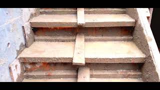 පඩිපෙළ නිවැරදිව කොන්ක්‍රීට් කරමු |Staircase construction | steps concreting