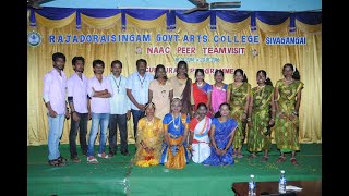 NAAC PEER TEAM VISIT-Cultural Programmes/Folklore dance/RDM College/Sivagangai