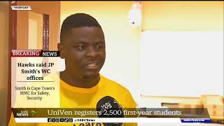 2025 Academic Year | University of Venda registers 2500 first-year students: Vusi Mokoena