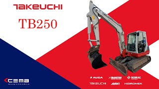 ▶️ TAKEUCHI TB250 | CEMA MAQUINARIA