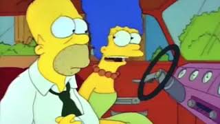 The Simpsons - They’re fighting in the car again