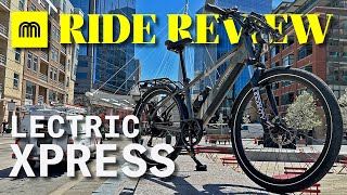 Lectric's First  Sized Ebike! XPress Ride Review
