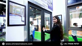 Encraft Tilt N Turn Aluminium Windows | Shine Windows Delhi