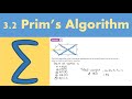 3.2 Prim's algorithm (DECISION 1 - Chapter 3: Algorithms on graphs)